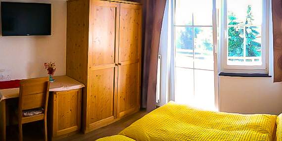 Doppelzimmer der Pension Weinberg